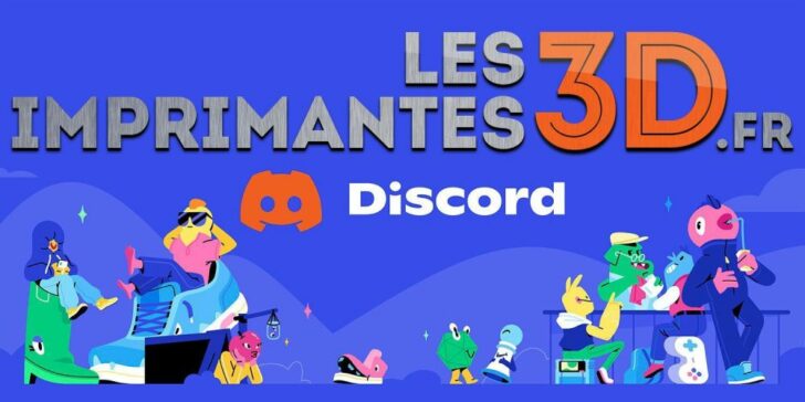 Discord imprimante 3D makers