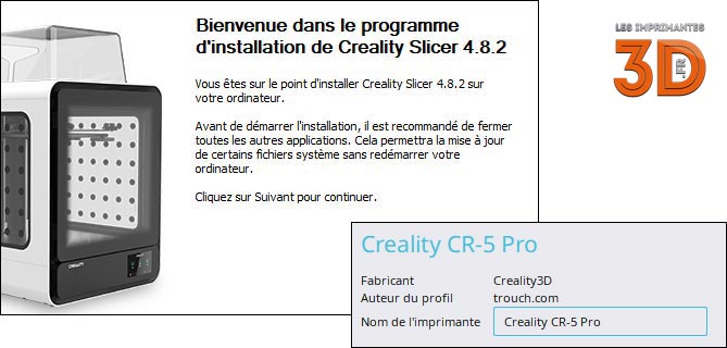 logiciel Creality Slicer