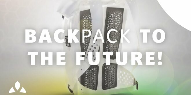 sac à dos du futur imprimé en 3D