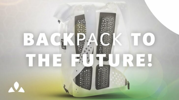 sac à dos du futur imprimé en 3D