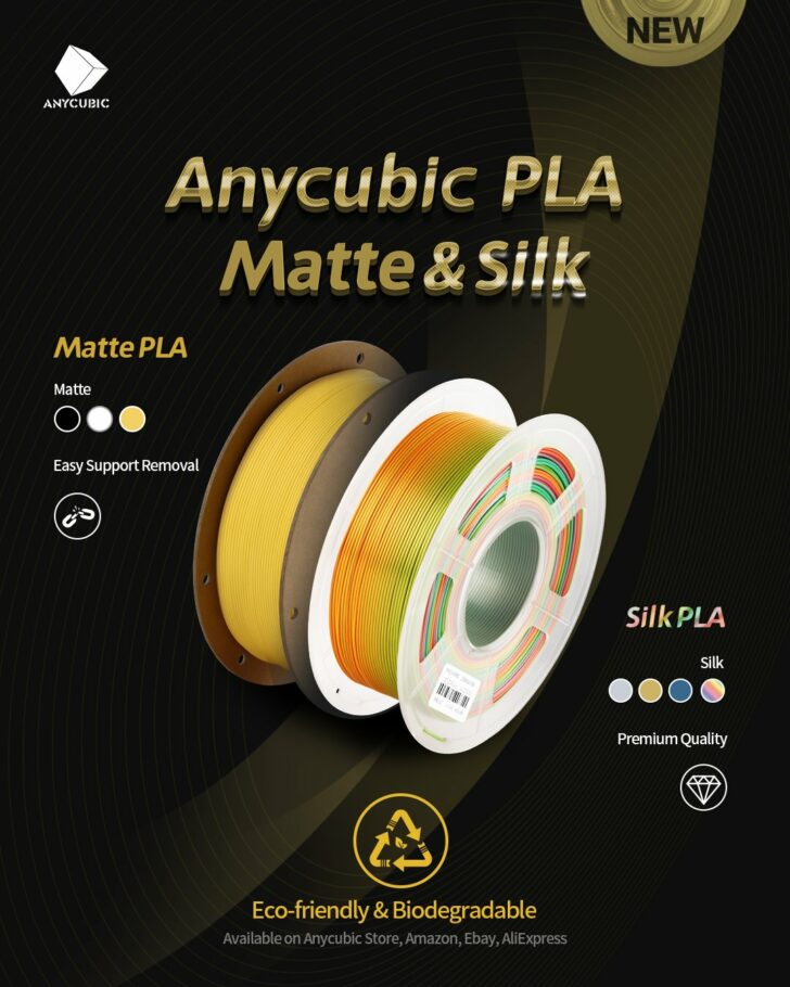 anycubic pla matte silk