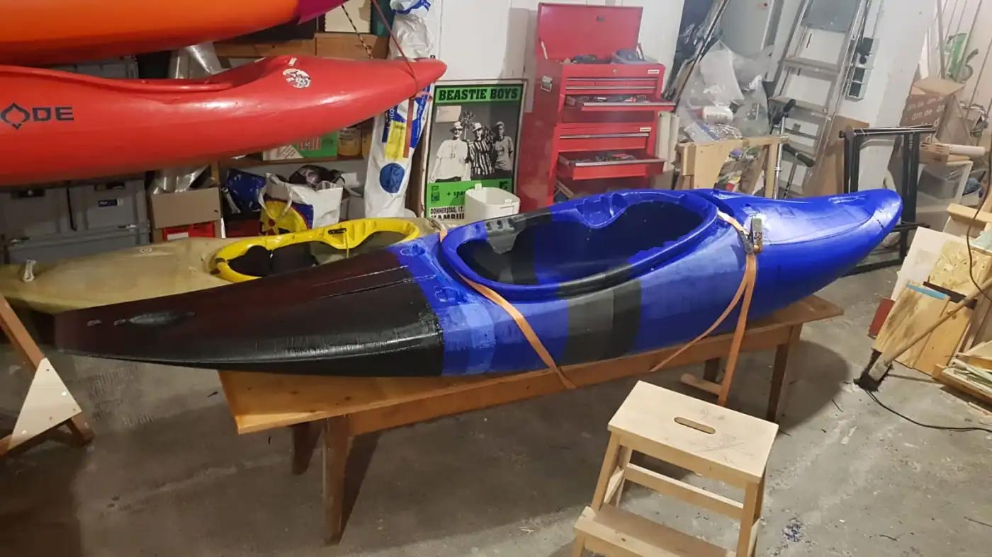 canoe kayak imprimé en 3D