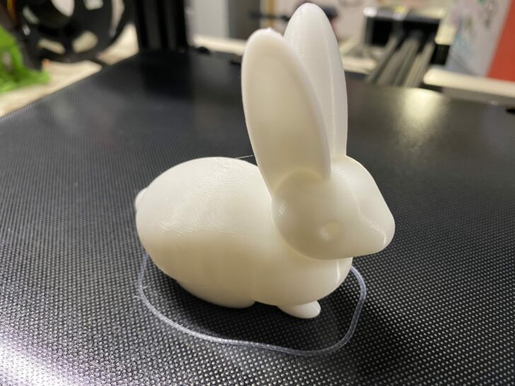 lapin imprimé en 3D
