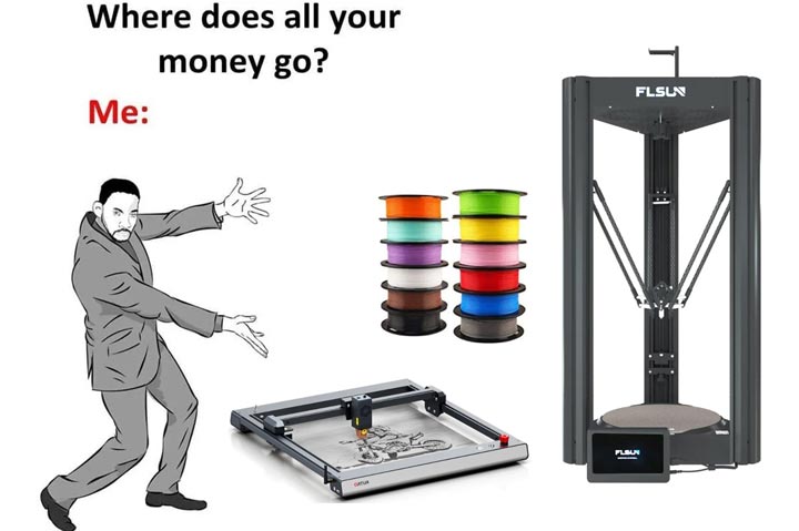 meme money 3D printing