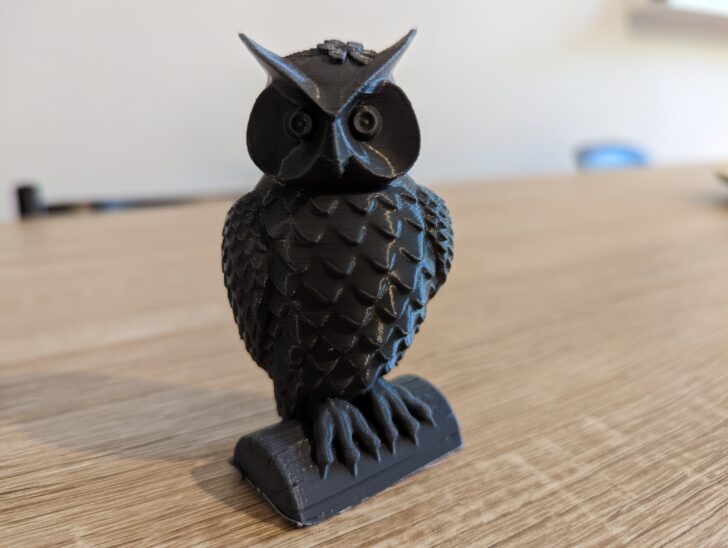print owl statue