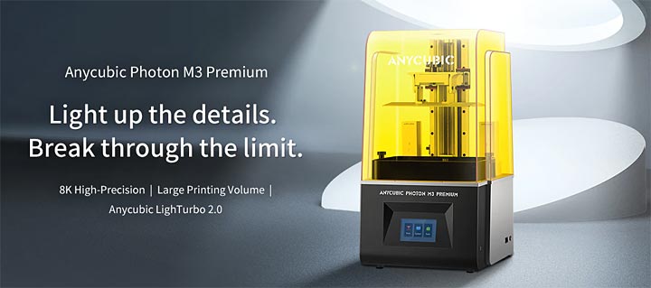Anycubic Photon M3 Premium imprimante 3D MSLA