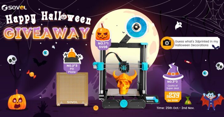 sovol halloween 2022 giveaway