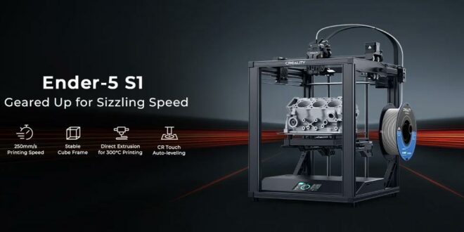 Imprimante 3D Creality Ender 3 S1 à nivellement automatique 