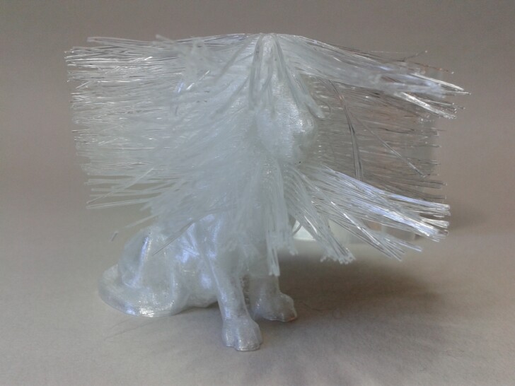 hairy lion 3D print