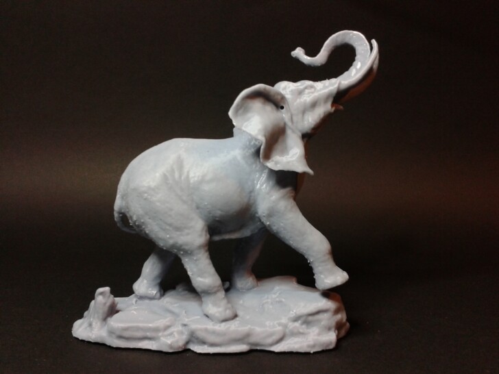 test print elephant 3D MSLA Photon Mono X2