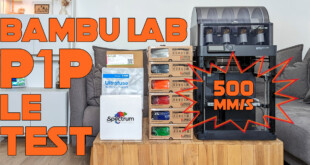 Test Bambu Lab P1P Review