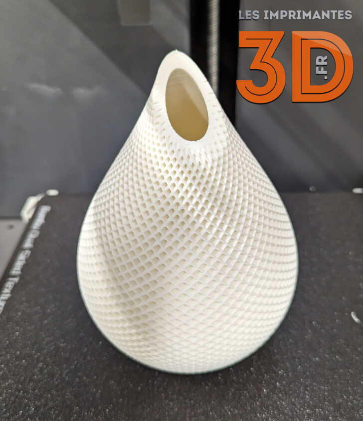 vase imprimé en 3D