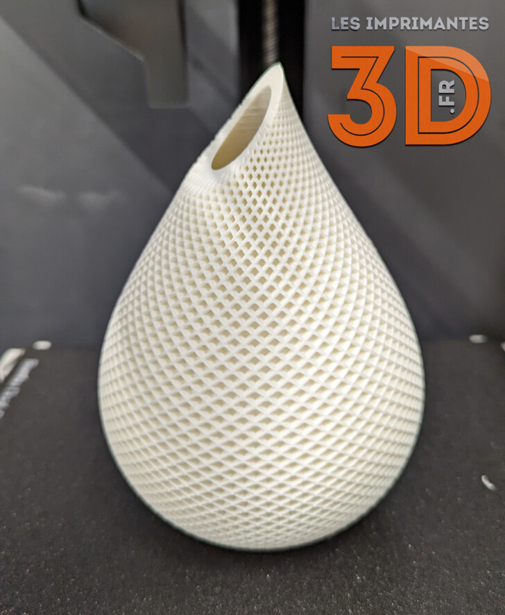 vase imprimé en 3D