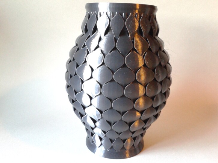 photo vase Anycubic filament PLA Silk Sunlu
