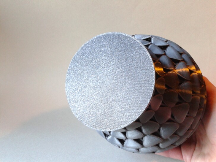 photo vase Anycubic filament PLA Silk Sunlu