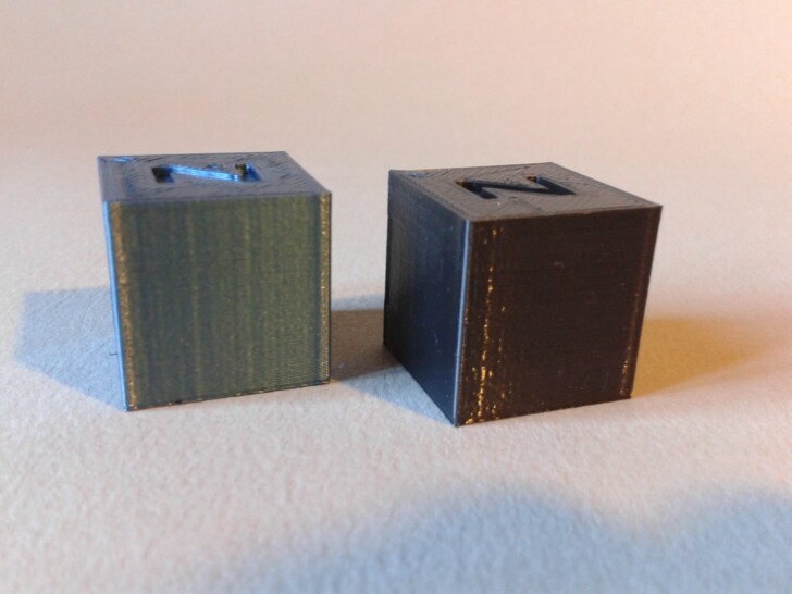 photo print cube calibration Anycubic Kobra
