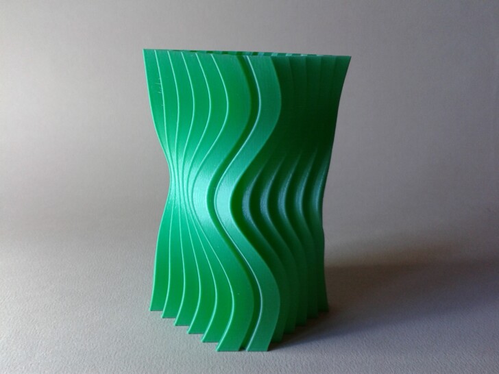 photo impression 3D vase PLA