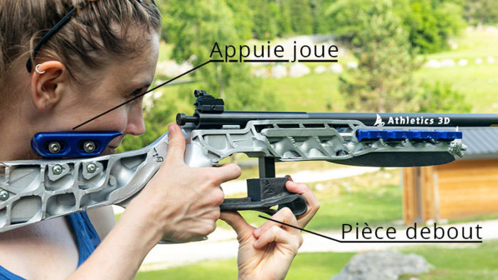 fusil biathlon imprimé en 3D