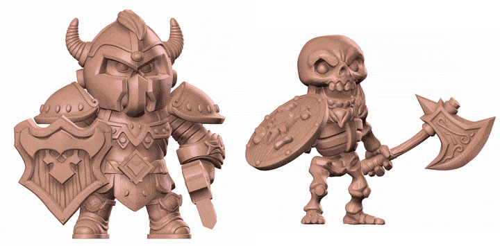 Chibiatures STL Kickstarter