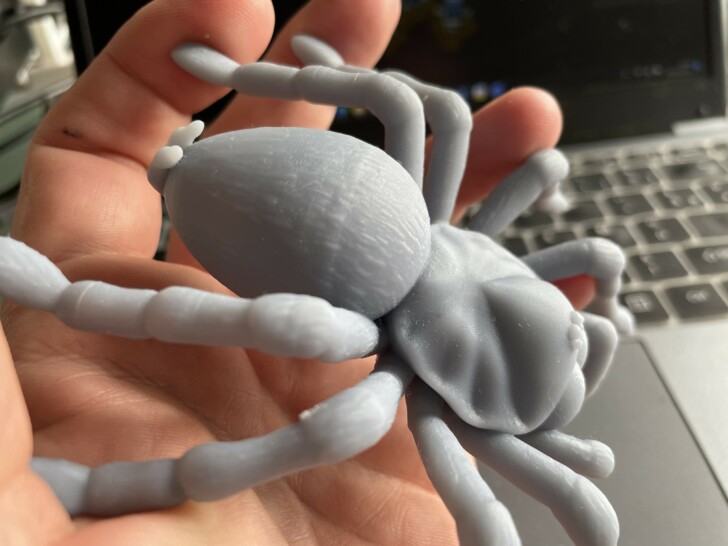 mygale imprimée en 3D