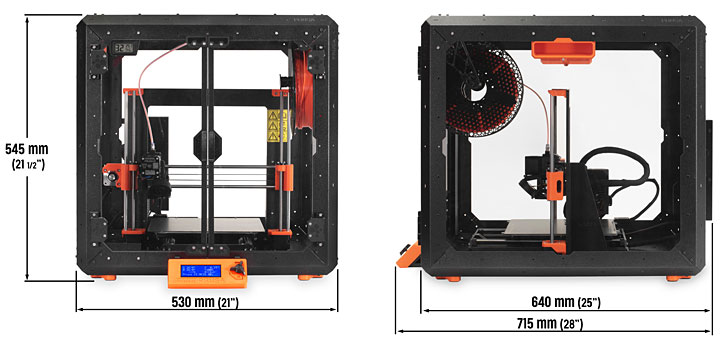 Prusa enclosure