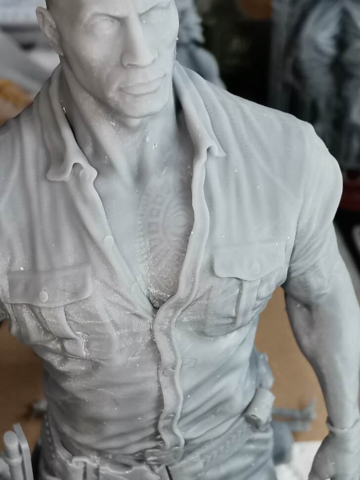 Dwayne Johnson Jumanji print 3D MSLA