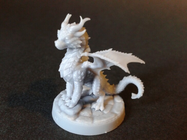 dragon imprimé en 3D