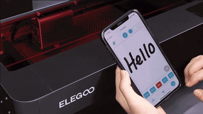 ELEGOO prépare une campagne Kickstarter pour le graveur laser