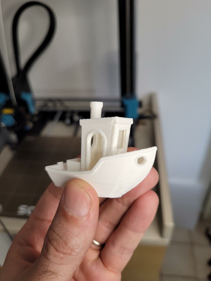 test benchy boat sovol