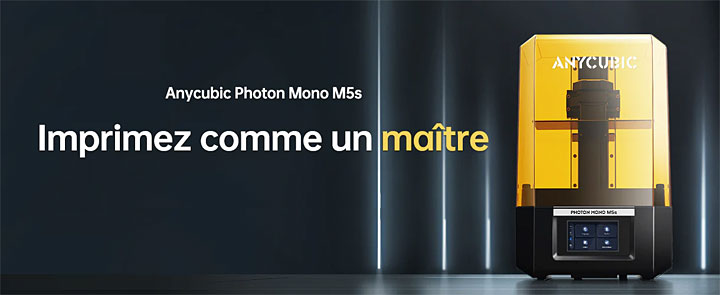 Anycubic Photon Mono M5s 12K : fiche technique, tutoriel, test, prix