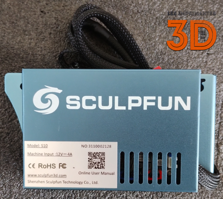 Sculpfun S10 carte