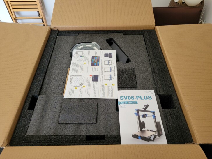 unboxing Sovol SV06 Plus