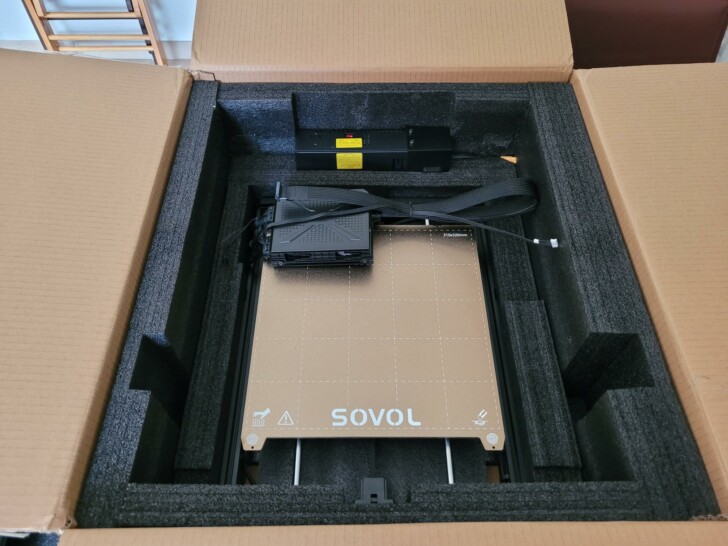 unboxing Sovol SV6 Plus