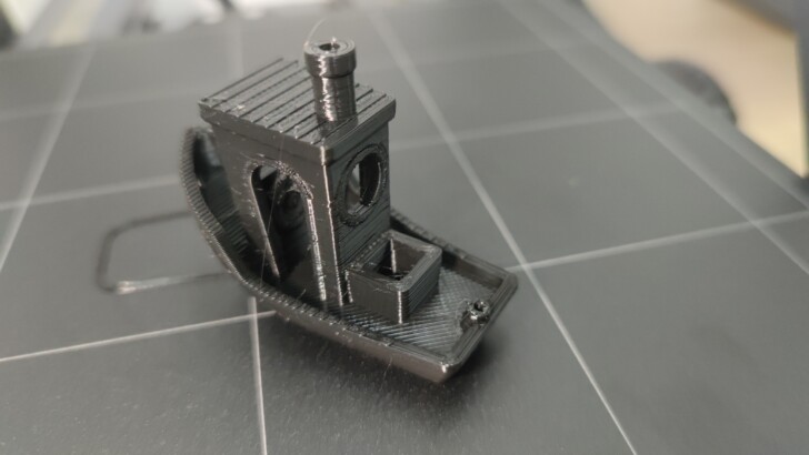 A250T 1er Benchy en PLA Snapmaker 7