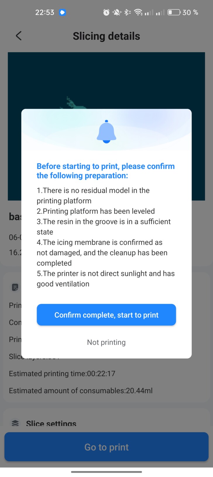 Anycubic Cloud print Photon Mono