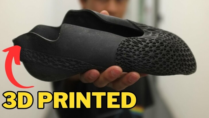 chaussures d'escalade imprimeés en 3D