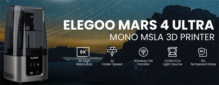 elegoo mars 4 ultra msla