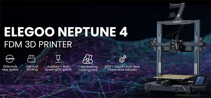 Elegoo Neptune 4 imprimante 3D