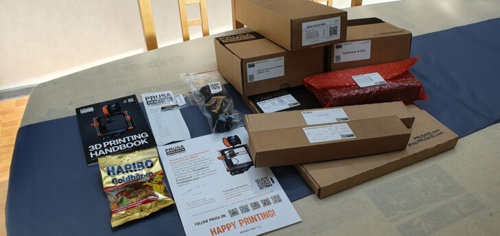photo unboxing Prusa MK4