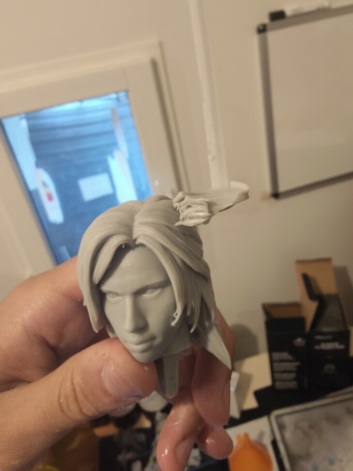 scarlet 3D print