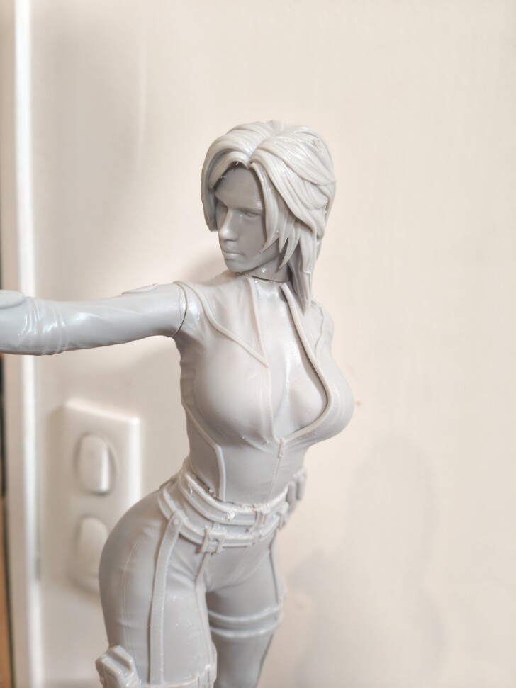 imprimer figurine 3D Black Widow sexy