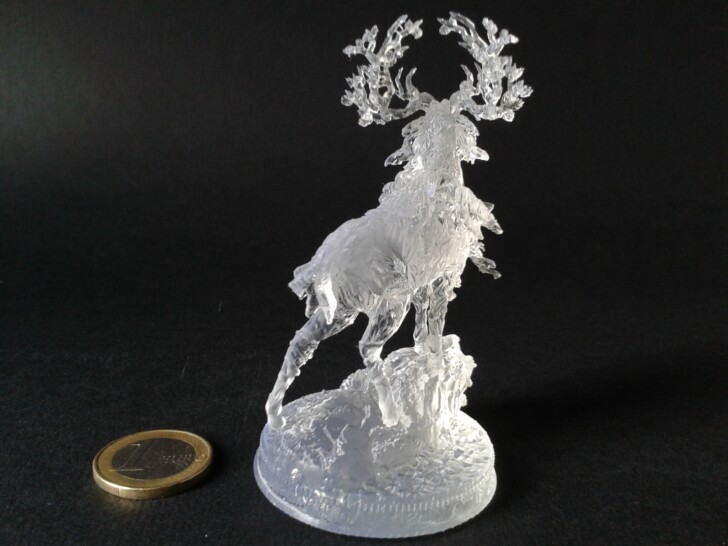 test resine transparente Anycubic