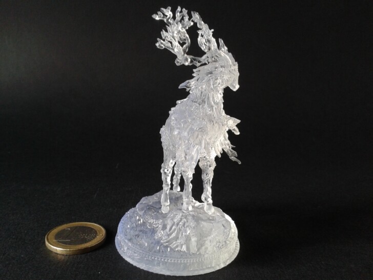 test resine transparente Anycubic