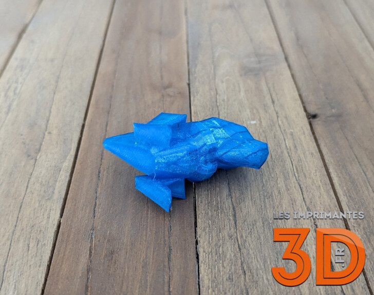 Low Poly Totodile Creality K1 003