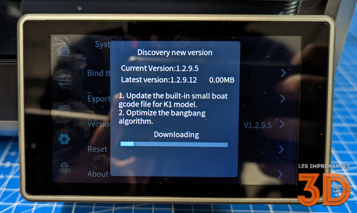 Tuto mise a jour flash firmware Creality K1 003