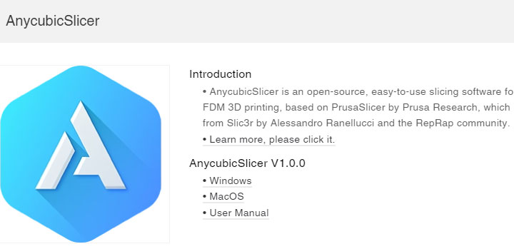 AnycubicSlicer Anycubic Slicer