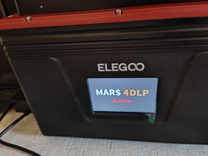Interface Elegoo Mars 4 DLP