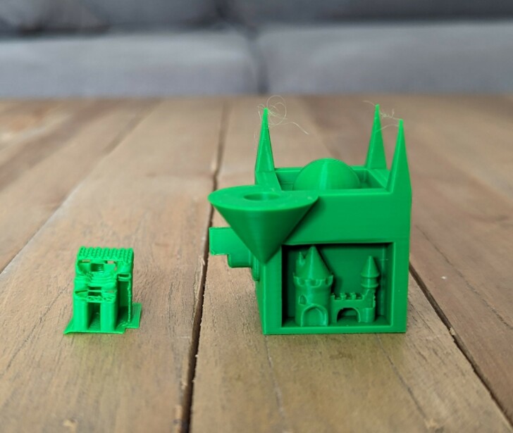 Test Bambu Lab P1S Print PLA Bambu Studio Castle Bench 002