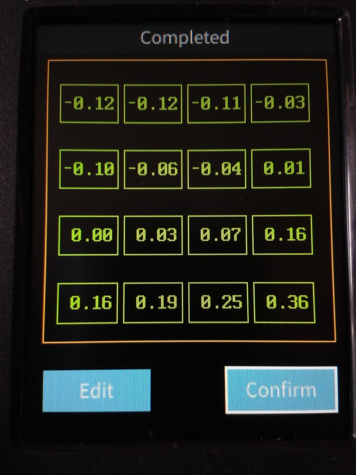 leveling automatique z offset creality