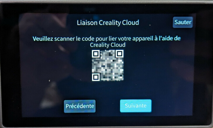 qr code creality cloud